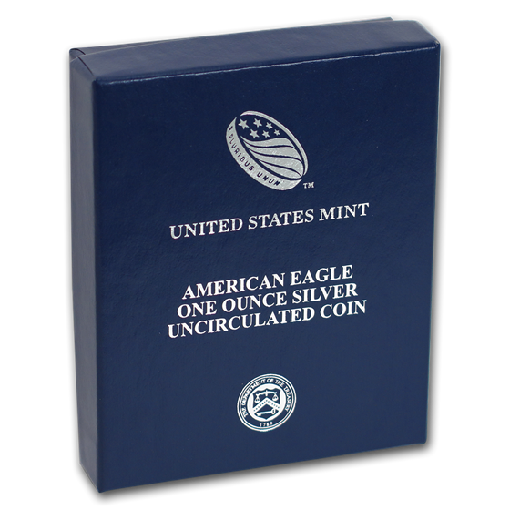 OGP - 2015 Silver American Eagle Burnished (Empty Box & COA) OGP - 2015 Silver American Eagle Burnished (Empty Box & COA)